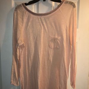 Women’s Long Sleeve Pink Shirt